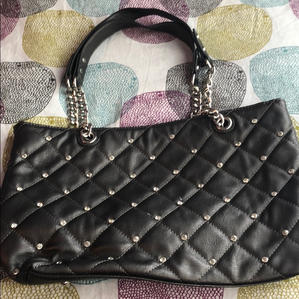 Gray purse